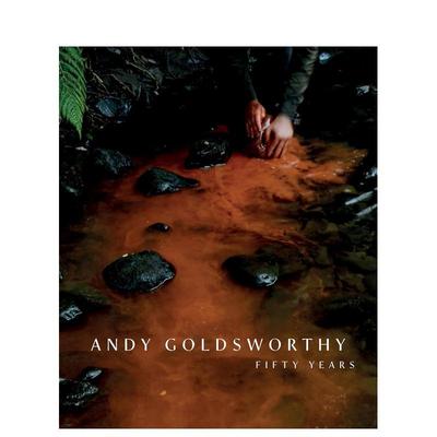 【预售】安迪高兹沃斯五十年Andy Goldsworthy英文博物馆展览私人收藏画册Andy GoldsworthyNational Galleries of Scotland平装进