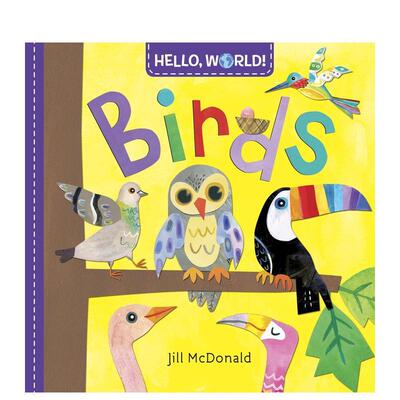 【现货】【你好世界】小鸟们【Hello英文儿童绘本IP系列Jill McDonald精装Doubleday3-6岁进口原版书9780553521078