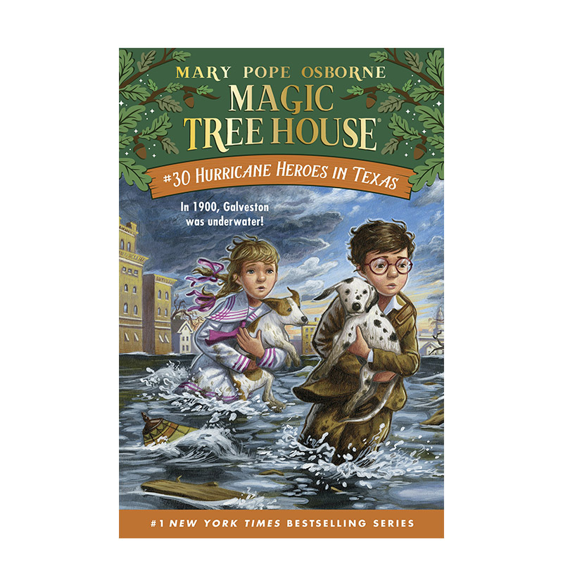 【预售】飓风英雄在TE英文儿童章节书进口原版书HURRICANE HEROES IN TE(MTH30) Osborne著Random House 出版