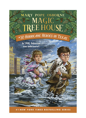 【预售】飓风英雄在TE英文儿童章节书进口原版书HURRICANE HEROES IN TE(MTH30) Osborne著Random House 出版