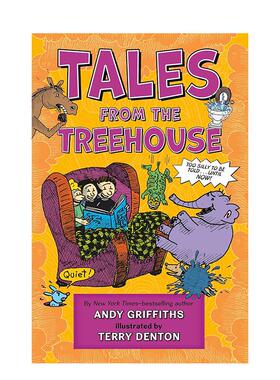【预售】树屋故事Tales from the Treehouse英文儿童章节书Square Fish平装Square Fish6-9岁进口原版书97812508501