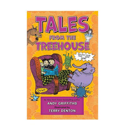 【预售】树屋故事Tales from the Treehouse英文儿童章节书Square Fish平装Square Fish6-9岁进口原版书97812508501