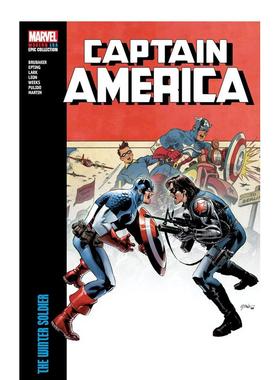 【预售】【Marvel】美国队长现代史诗集冬日战士英文漫画平装进口原版书Captain America Modern Era Epic Collection: The Wint