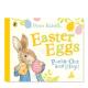 彼得兔复活节彩蛋压玩书英文儿童趣味进口原版 Out Easter Rabbit Press 书纸板书3 and PlayBeatri Eggs 外版 6周岁Peter 预售