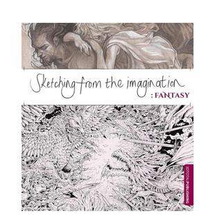 幻想Sketching from 3dtotal 现货 Publishing进口原 Publishing简装 想象素描 Imagination英文艺术插画原画设定集3dtotal the