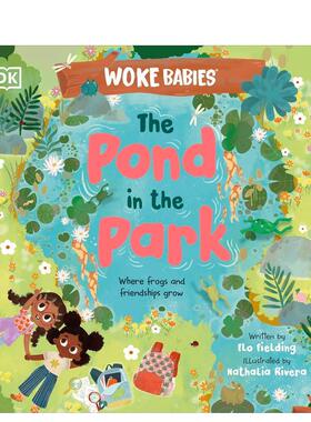 【现货】【唤醒宝宝】公园里的池塘【Woke Babies】The Pond in the Park英文儿童绘本动物生态环保Flo Fielding精装DK Children3