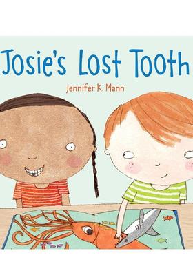 【现货】乔西失去了牙齿Josie’s Lost Tooth英文儿童绘本人际关系3-6岁平装Jennifer K. Mann进口原版书Walker Books UK97814063