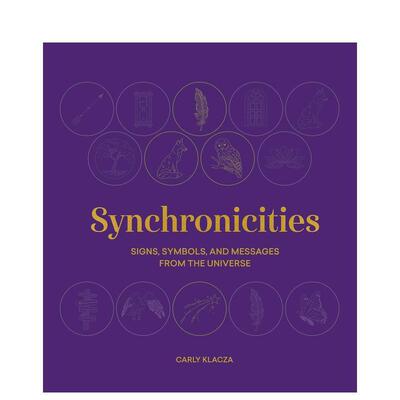【预售】同步性：来自宇宙的征兆、符号和信息 Synchronicities: Signs， symbols， and messages  原版英文心灵励志