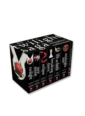 【预售】暮光之城传奇完整合集英文青少年读物进口原版外版书盒装3-6周岁The Twilight Saga Complete CollectionSTEPHENIE MEYE