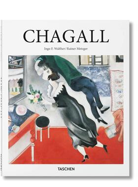 【现货】夏加尔【Basic Art 2.0】CHAGALL英文外国美术20世纪Rainer Metzger 精装TASCHEN进口原版书9783836527835