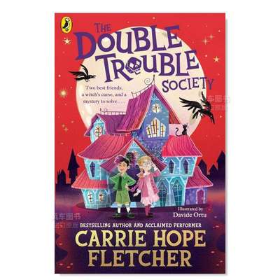 【预 售】双重麻烦社会 The Double Trouble Society 英文儿童故事原版图书外版进口书籍Puffin Fletcher, Carrie Hope