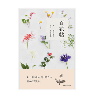 现货 日文原版 100种花卉 特性与介绍 花たち 百花帖 もっと知りたい近づきたい100 进口生活花艺园艺插花植物图鉴