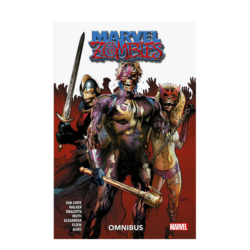 【预 售】【漫威】复仇者联盟：僵尸爆发战2英文漫画进口原版图书Marvel Zombies Omnibus Vol. 2Fred Van Lente Panini Publishin 书籍/杂志/报纸 艺术类原版书 原图主图