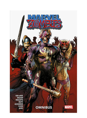 【预售】【漫威】复仇者联盟僵尸爆发战2英文漫画进口原版书平装Marvel Zombies Omnibus Vol. 2 Fred Van LentePanini Publishi