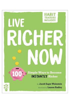 【预售】财富指南【Be Better Now】Live Richer Now英文生活综合Jacob Sager Weinstein平装进口原版书Odd Dot9781250795090