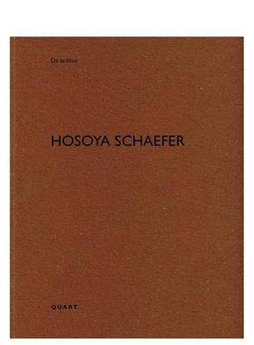 【预售】Hosoya Schaefer建筑事务所Hosoya Schaefer英文建筑设计建筑师工作室平装Heinz Wirz Quart Publishers