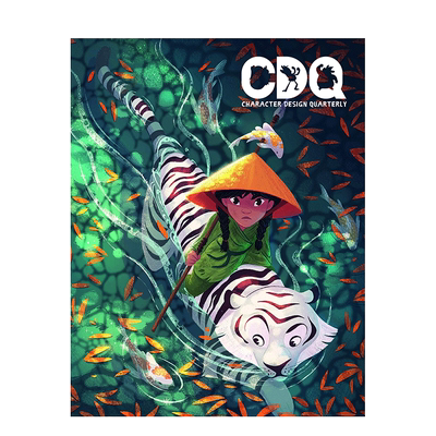 【预售】角色设计季刊12英文插画原画设定集进口原版外版书简装Character Design Quarterly 12Publishing 3dtotal3dtotal Publi