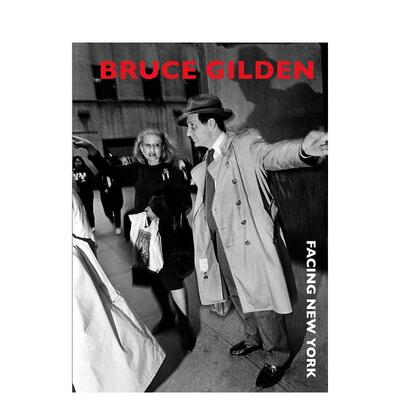 【预售】纽约直击Facing New York英文摄影集摄影师专辑Bruce Gilden精装Dewi Lewis进口原版书978191130 74