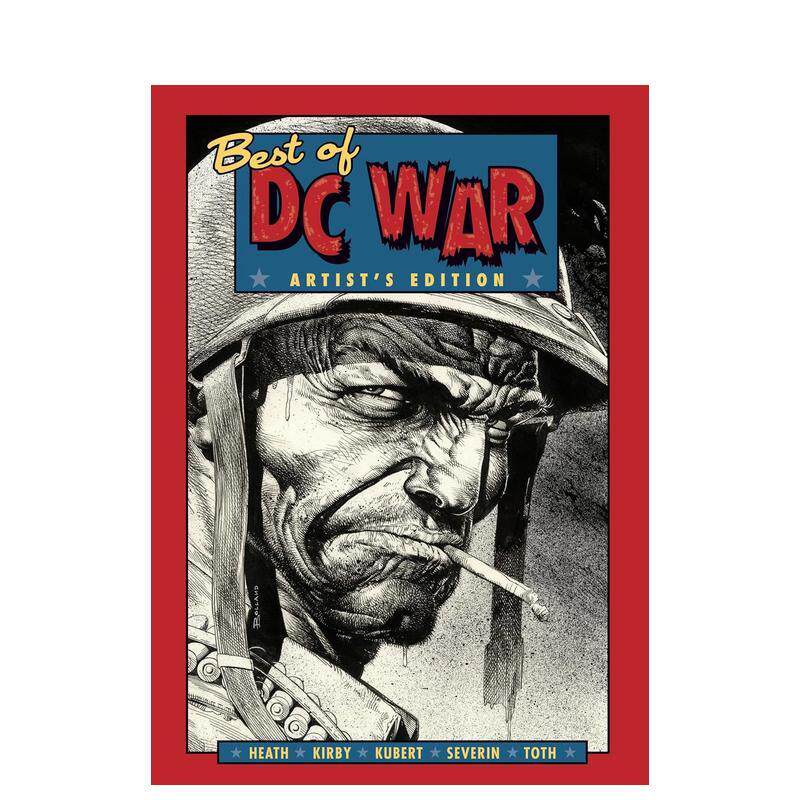 【预售】【IDW Publishing】DC*佳战争艺术家版英文漫画图书精装进口原版书14岁以上Best of DC War Artist’s EditionVariousIDW