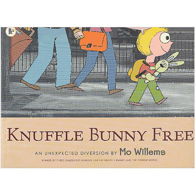 【预 售】Knuffle Bunny Free: An Unexpected Diversion 凯迪克作品适合3-6岁原版进口图书书籍