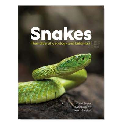 【预 售】蛇:生态、多样性及习性 Snakes: Their ecology, diversity and behaviour英文生活综合原版图书外版进口书籍 David Gowe