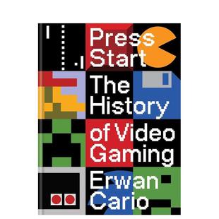 【现货】电子游戏全史典藏图鉴从马里奥到我的世界Press Start : The Complete History 英文插画原画设定集精装Erwan CarioIlex