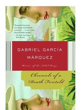 【现货】一桩事先张扬的谋杀案Chronicle of a Death Foretold英文小说进口原版图书GABRIEL GARCíA MáRQUEZ平装Vintage