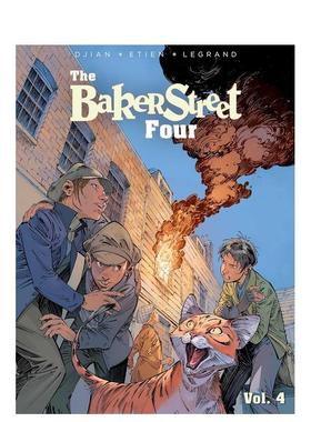 【预售】贝克街四人组卷4Baker Street Four， Volume 4英文漫画图书Olivier Legr平装Insight Editions进口原版书9781683832447