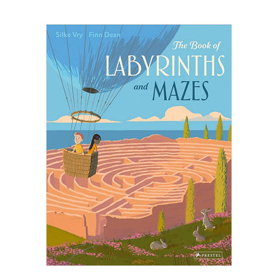 【现货】一本关于多样迷宫之书The Book of Labyrinths and Mazes 6岁以上益智玩乐趣味迷宫书 英文原版 迷路园