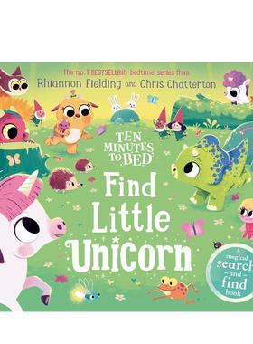 【预售】【十分钟睡前故事】寻找小独角兽Ten Minutes to Bed英文儿童绘本IP系列Fielding平装Ladybird3-9岁进口原版书9780241687
