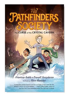 【预售】探路者 02 水晶洞英文儿童章节书进口原版外版书Pathfinders 02 Crystal CavernSeditaViking (US)
