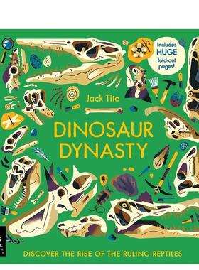 【预售】恐龙王朝爬行王者的崛起史诗Dinosaur Dynasty英文儿童绘本知识百科Jack Tite精装Big Picture Press进口原版书978180078