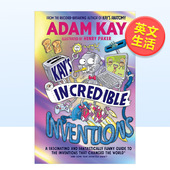 Incredible 现货 神奇发现英文青少年读物进口原版 书精装 InventionsAdam 凯 Books KayPuffin 外版 Kay’s