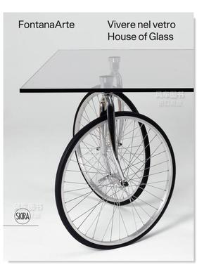 【预售】FontanaArte：玻璃之家 意大利四大名灯品牌之一（比利时版）英文工业产品设计精装进口原版外版书籍FontanaArte (Biling