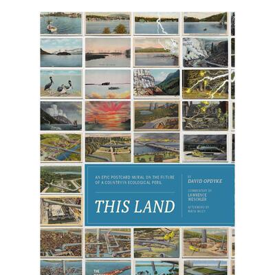 【现货】这片土地This Land: An Epic Postcard Mural on the Future 英文艺术家艺术工作室David Opdyke精装The Monacelli Press