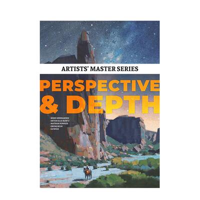 【现货】透视与深度【Artists’ Master】Perspective and Depth英文艺术技法与入门赏析Mike Hernandez精装3dtotal Publishing进