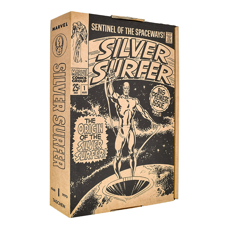 【现货】【TASCHEN】漫威漫画图书馆：银影侠 Vol. 1 1968–1970英文漫画图书进口原版图书【Famous First Edition】Marvel Comic