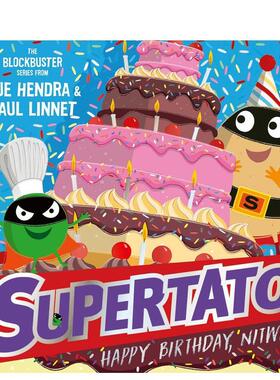 【预售】土豆生日快乐傻瓜Supertato英文儿童绘本IP系列Paul Linnet平装3-6岁Simon & Schuster UK进口原版书9781398532120