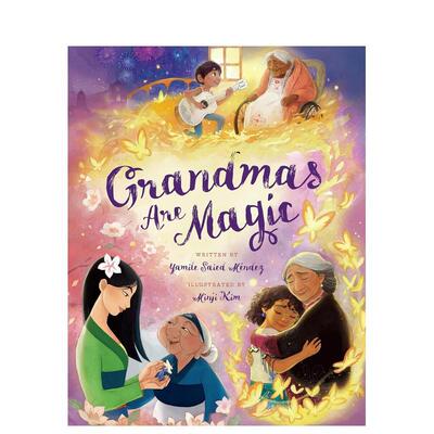 【现货】外婆有魔法Grandmas Are Magic英文儿童绘本人际关系Yamile Saied Mendez精装Random House 进口原版书9781368077033