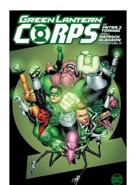 【现货】【DC Comics】绿灯侠合集卷2英文漫画精装进口原版书Green Lantern Corps by Peter J. Tomasi and Patrick Gleason Omn