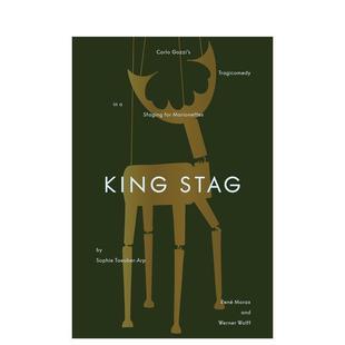 阿尔普为莫拉克斯与沃尔夫戏剧创作 牵线木偶King 预售 Spiess Scheidegger 金鹿索菲托伊伯 英文艺术家艺术工作室平装 Stag