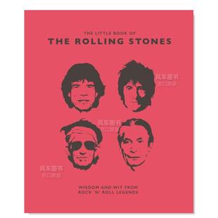 Rock Stones from Wisdom 英文音乐进口原版 滚石小书 Wit Rolling and 书 Guide Little The 售 ’n’ 预 非官方指南