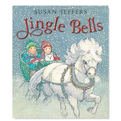 【现货】英文原版 铃儿响叮当 Jingle Bells 精装 Susan Jeffers 英语绘本故事图画书进口童书3-6岁