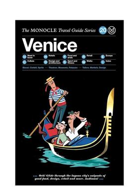 【预售】【Monocle旅行指南】威尼斯【Monocle Travel Guide】Venice英文旅行Monocle精装Die Gestalten Verlag进口原版书9783899