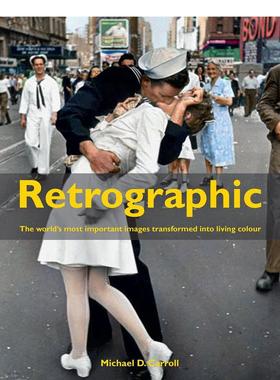 【现货】回顾性Retrographic英文摄影集人文景观Michael Carroll精装Carpet Bombing Culture进口原版书9781908211507