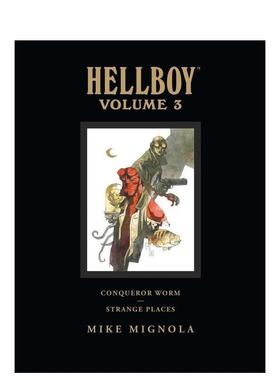 【预售】地狱男爵图书馆卷3征服者虫和奇怪的地方英文漫画图书进口原版书Hellboy Library Volume 3: Conqueror Worm and Strang