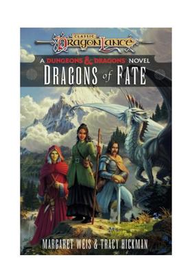 【预售】【龙枪命运三部曲】卷2命运的龙英文文学小说进口原版图书14岁以上平装【Dragonlance Destinies】Dragons of FateMar