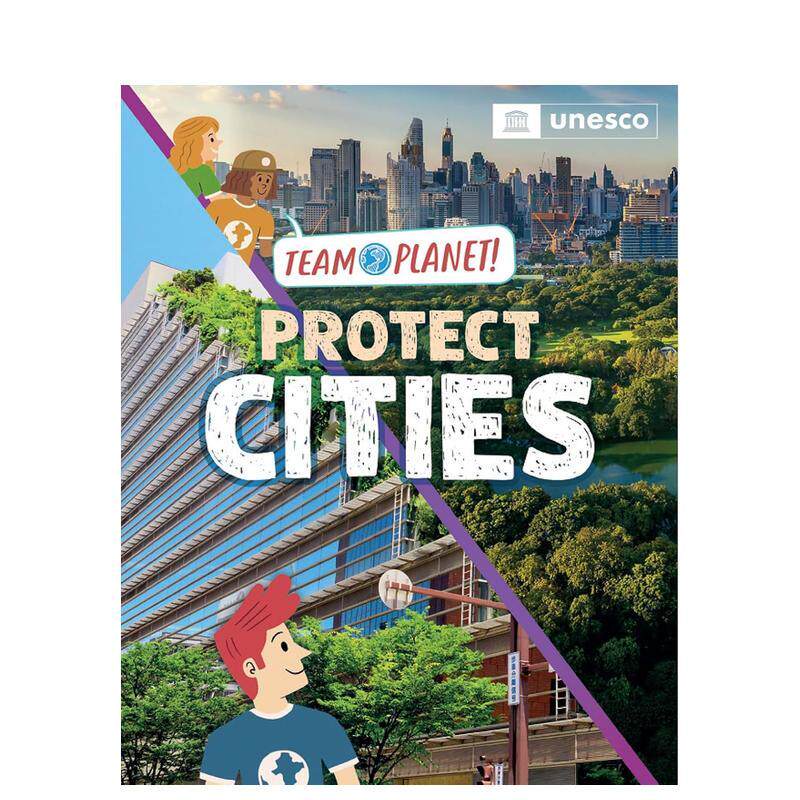 【预售】星球团队 保护城市平装【Team Planet!】Protect Cities英文儿童绘本知识百科Louise Spilsbury平装Franklin Watts9-12岁