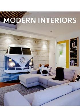 【现货】现代室内设计Modern Interiors英文室内设计空间与装饰Macarena Abascal精装LOFT进口原版书9788499361482