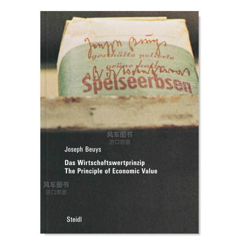 【现货】约瑟夫·博伊斯：经济价值原理Joseph Beuys: Das Wirtschaftswertprinzip英文艺术家艺术工作室进口原版图书精装Joseph B-封面